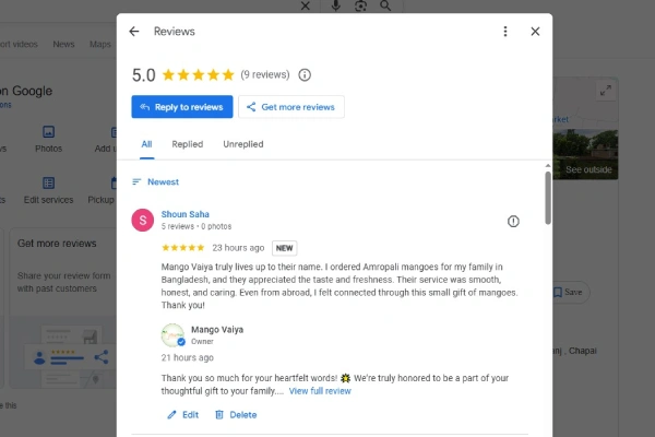 Amrapali Mango Review- Amropali Mango Review - আম্রপালি আমের review - আমরুপালি আমের review